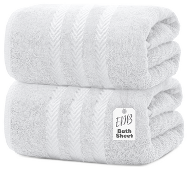 Super Soft 800 GSM Royal Egyptian Luxury Bath Towels 70 x 130cm Towelsworld